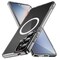 Samsung Galaxy S25 Ultra Clear Case- MagSafe, Shock Absorption Bumper, Soft Flexible TPU, Anti-Drop, Anti-Fingerprint, 360° Shockproof, Screen & Camera Protective, Transparent Protective Back Cover